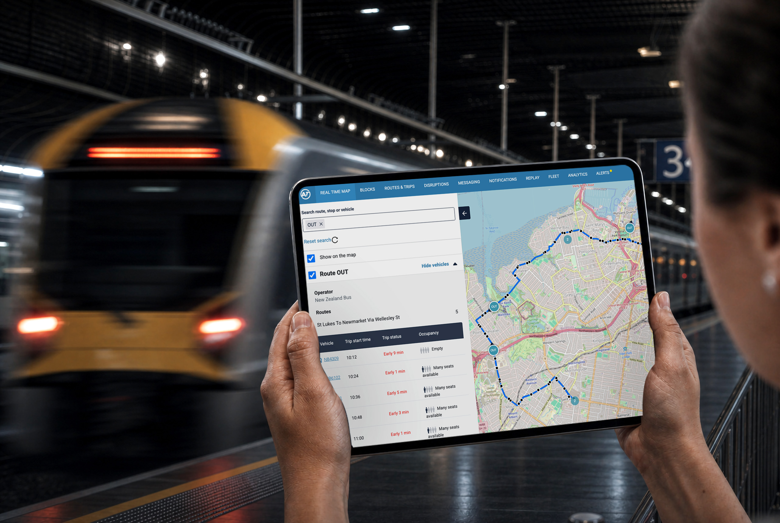 Real-time command centre